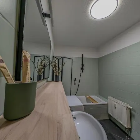 Md Modernes 2br - Naehe Hbf - Tiefgarage Apartmán *